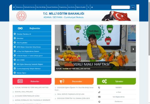 ADANA / SEYHAN - Cumhuriyet İlkokulu