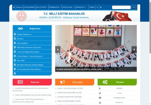 ADANA / ÇUKUROVA - Gülbeyaz Güzel Anaokulu