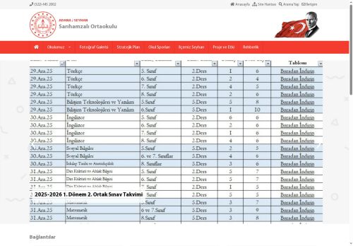 Sarıhamzalı Ortaokulu - ADANA / SEYHAN