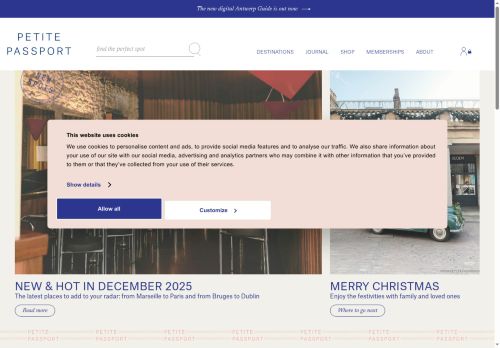 Homepage - Petite Passport