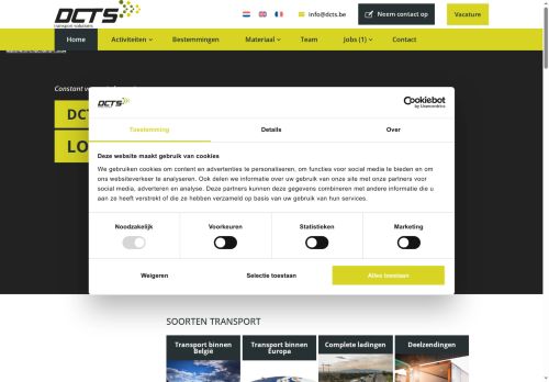 Use our logistics company for all your transport