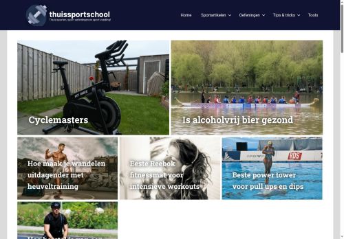 Thuissportschool.nl - Thuis sporten, sport oefeningen en sport voeding!