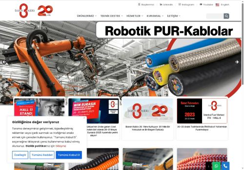 Kablo Çeşitleri ve Endüstriyel Kablolar | Baran Kablo