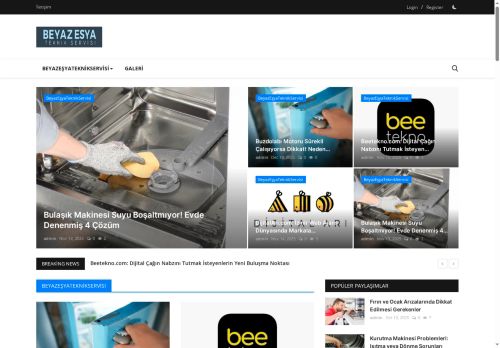 Beyaz Eşya Teknik Servisi | Tamir, Bakım ve Blog Yazıları -