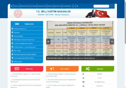 ADANA / SEYHAN - Manas Ortaokulu