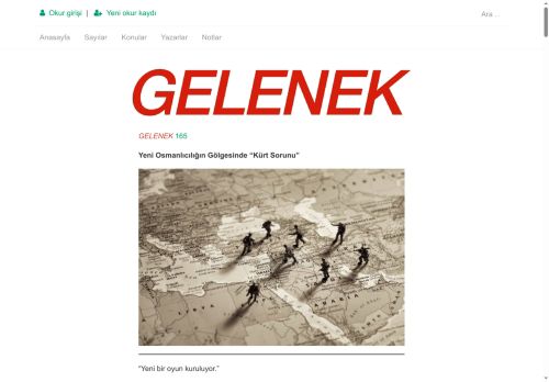 Gelenek – Bütün Ülkelerin İşçileri Birleşin!