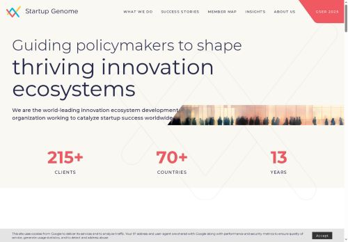 Startup Genome | Building world-class startup ecosystems