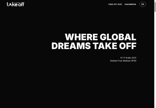 Take Off İstanbul 10-11 Aralık'ta İFM'de!