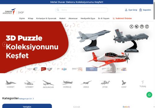 TUSAŞ-Türk Havacılık Uzay Sanayii Lisanslı Ürünleri