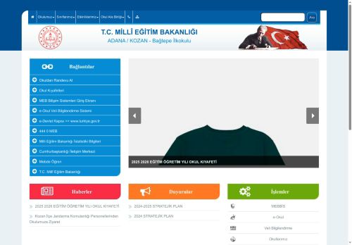 ADANA / KOZAN - Bağtepe İlkokulu