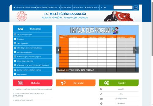 ADANA / YÜREĞİR - Fevziye Çelik Ortaokulu