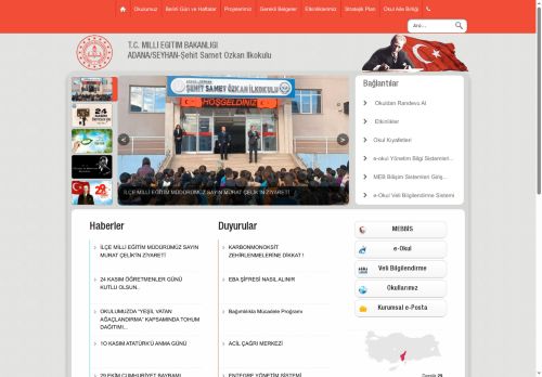 ADANA / SEYHAN - Şehit Samet Özkan İlkokulu