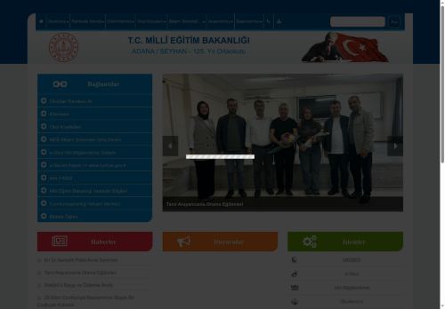 ADANA / SEYHAN - 125. Yıl Ortaokulu