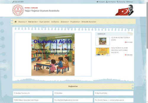 ADANA / SARIÇAM - Yağız-Yağmur Uçurum Anaokulu