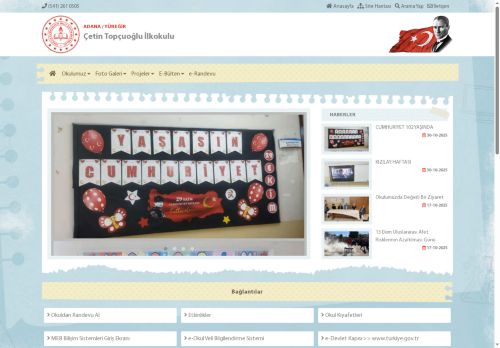 ADANA / YÜREĞİR - Çetin Topçuoğlu İlkokulu