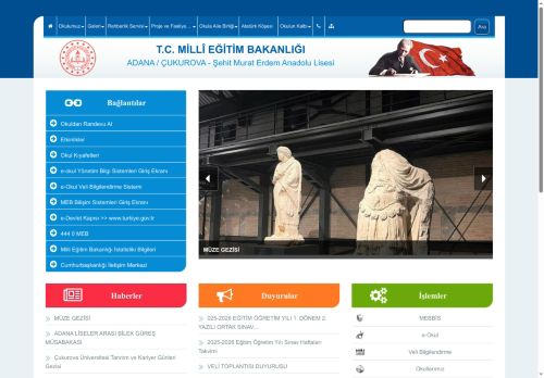 ADANA / ÇUKUROVA - Şehit Murat Erdem Anadolu Lisesi