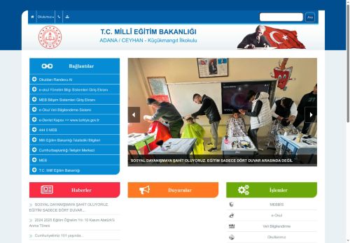 ADANA / CEYHAN - Küçükmangıt İlkokulu