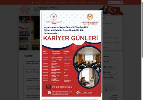 ADANA / SEYHAN - Sarıhamzalı Anadolu İmam Hatip Lisesi