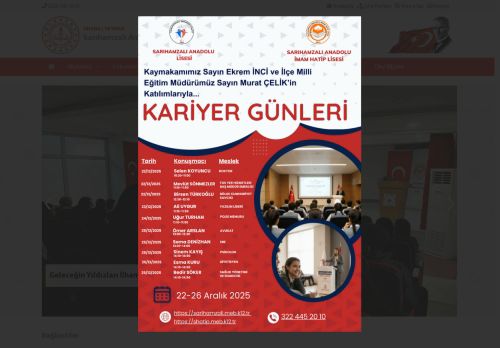 ADANA / SEYHAN - Sarıhamzalı Anadolu Lisesi