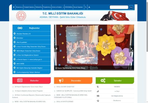 ADANA / SEYHAN - Şehit İdris Güler Ortaokulu