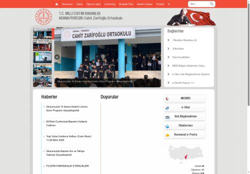 ADANA / YÜREĞİR - Cahit Zarifoğlu Ortaokulu