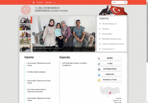 ADANA / KARAİSALI - Çatalan Ortaokulu