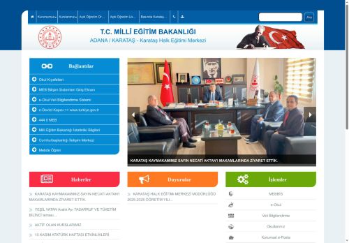 ADANA / KARATAŞ - Karataş Halk Eğitimi Merkezi