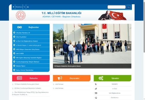 ADANA / CEYHAN - Başören Ortaokulu