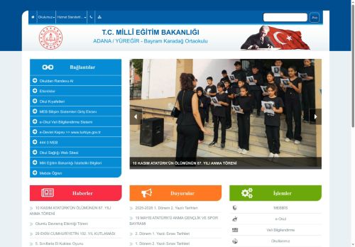 ADANA / YÜREĞİR - Bayram Karadağ Ortaokulu