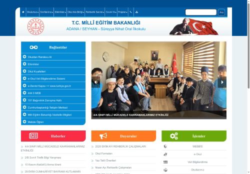 ADANA / SEYHAN - Süreyya Nihat Oral İlkokulu