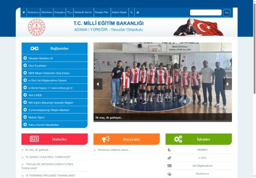 ADANA / YÜREĞİR - Yavuzlar Ortaokulu