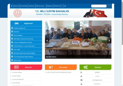 ADANA / KOZAN - Acarmantaş İlkokulu