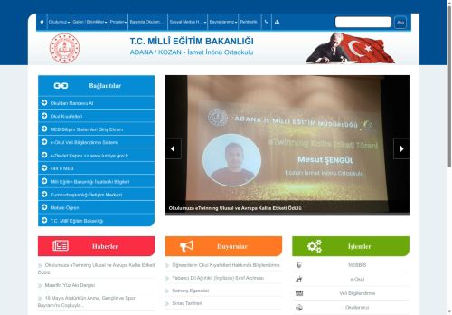 ADANA / KOZAN - İsmet İnönü Ortaokulu