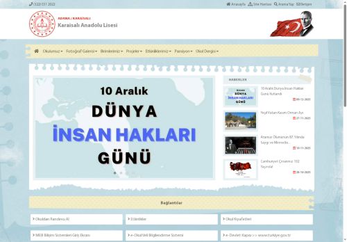 ADANA / KARAİSALI - Karaisalı Anadolu Lisesi