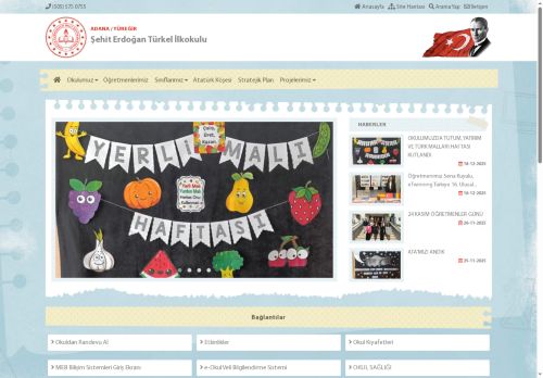ADANA / YÜREĞİR - Şehit Erdoğan Türkel İlkokulu