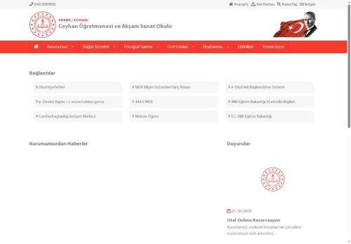 ADANA / CEYHAN - Ceyhan ÃÄretmenevi ve AkÅam Sanat Okulu