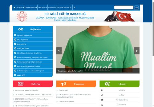 ADANA / SARIÇAM - Konaklama Merkezi Muallim Musab İmam Hatip Ortaokulu