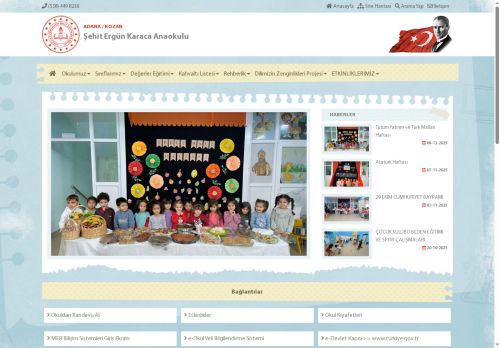 ADANA / KOZAN - Şehit Ergün Karaca Anaokulu