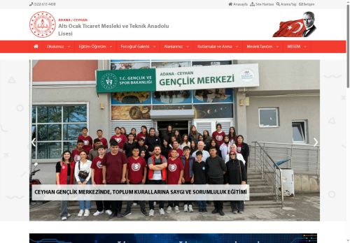 ADANA / CEYHAN - Altı Ocak Ticaret Mesleki ve Teknik Anadolu Lisesi