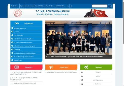 ADANA / SEYHAN - Taşkent Ortaokulu