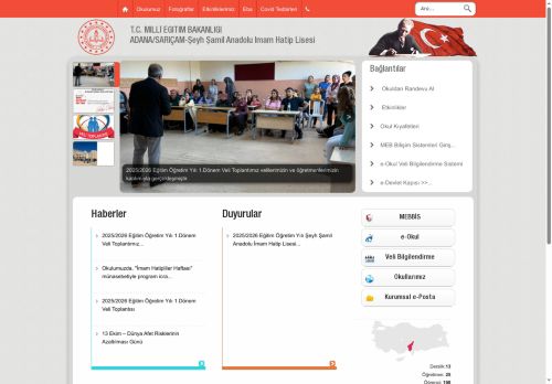 ADANA / SARIÇAM - Şeyh Şamil Anadolu İmam Hatip Lisesi