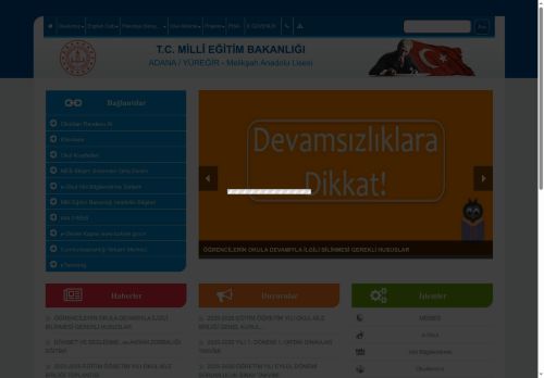 ADANA / YÜREĞİR - Melikşah Anadolu Lisesi