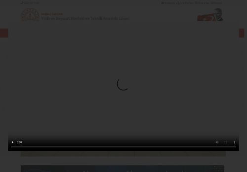 ADANA / SARIÇAM - Yıldırım Beyazıt Mesleki ve Teknik Anadolu Lisesi