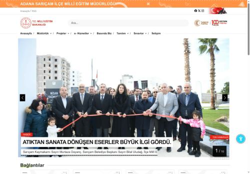 MEB ADANA - SARIÇAM İLÇE MİLLÎ EĞİTİM MÜDÜRLÜĞÜ