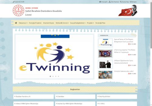 ADANA / SEYHAN - Şehit İbrahim Derindere Anadolu Lisesi