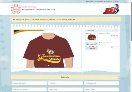 ADANA / YUMURTALIK - Kuzupınarı Hacımüminler İlkokulu