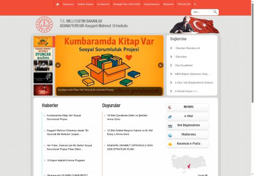 ADANA / YÜREĞİR - Kaşgarlı Mahmut Ortaokulu