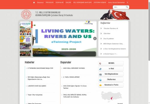 ADANA / SARIÇAM - Çatalan Baraj Ortaokulu