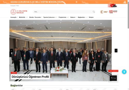 MEB ADANA - ÇUKUROVA İLÇE MİLLÎ EĞİTİM MÜDÜRLÜĞÜ