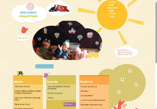 ADANA / SAİMBEYLİ - Aksaağaç Ortaokulu